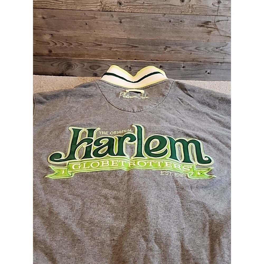 Vtg Harlem Globetrotters Platinum FUBU Platinum Edition Sweater Men's Large # 22